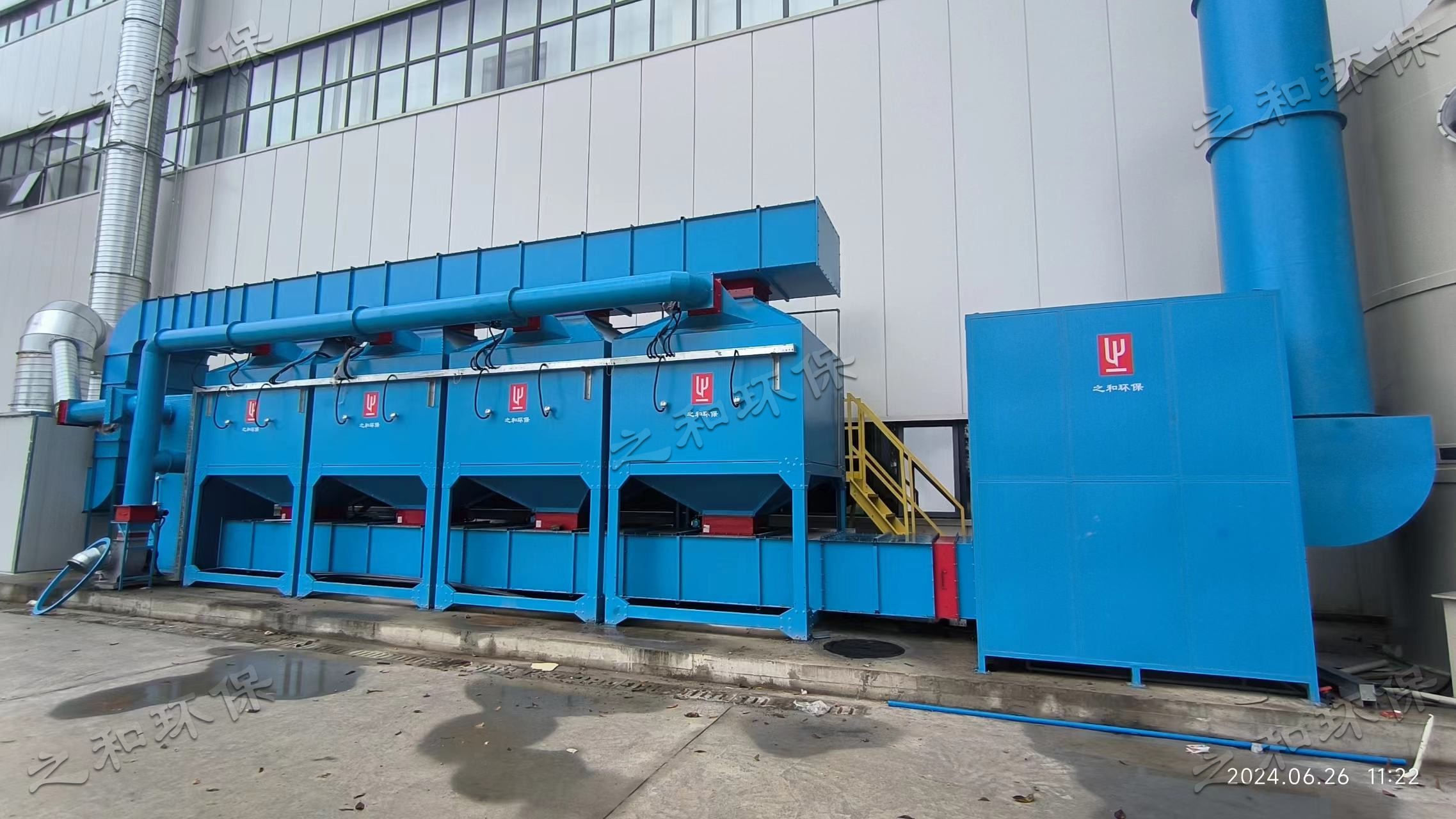 成都盛帮&mdash;&mdash;40000m&sup3;/h涂布废气处理项目